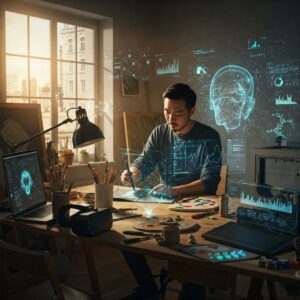 Digital technology and scientific innovation transforming artistic mediums and expression