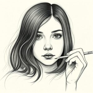 How to Draw Faces for Beginners: Basic Proportions Guide 9 How to Draw Faces for Beginners with a pencil