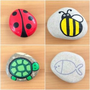 Easy Rock Painting Ideas Anyone Can Do 5 Easy animal rock painting ideas for beginners