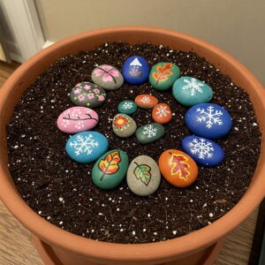 Easy Rock Painting Ideas Anyone Can Do 6 Seasonal themed rock painting ideas for home decor