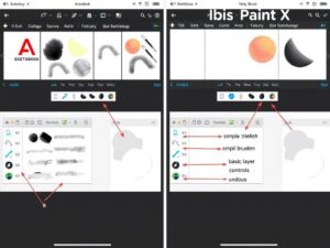Beginner-friendly free alternatives to Procreate with simple interfaces