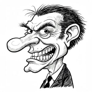 Top 10 Famous Caricature Artists You Should Study 8 gerald scarfe style caricature