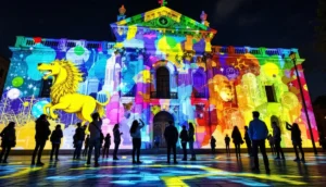 The Power of Presence: Immersive Art Audience Engagement Explained 11 immersive art technologies digital projection