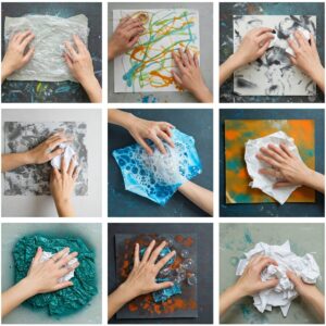 Spray Paint Art Techniques for Beginners (Beyond Basic Tagging) 6 Creative spray paint texture techniques using household materials