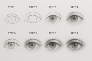 How To Draw Realistic Eyes: A Step-by-Step Guide For Beginners