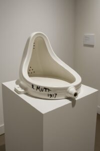 The Big Debate: When Does Something Become Art? Exploring 'Is It Art?' 6 Marcel Duchamp's Fountain readymade artwork questioning when does something become art through institutional theory