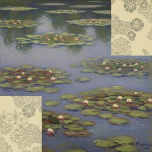 Bridging Worlds: The Enduring Legacy of Japonisme on Western Masters 5 Monet water lilies series showcasing the influence of Japanese aesthetics