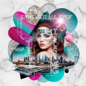 Canva Collage Maker: Create Digital Art Collages & Mood Boards for Inspiration 6 A complex and artistic digital collage showcasing advanced techniques like
photo manipulation, text overlays, and graphic elements.