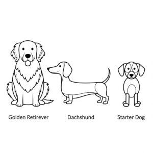 How to Draw a Dog Step-by-Step: Easy Guide for Kids & Beginners 10 easy dog drawing different breeds golden retriever dachshund