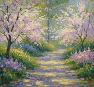 Art Styles Explained: How Different Art Styles Depict the Seasons 6 impressionist spring painting techniques seasonal art monet style