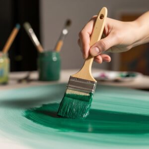 How to Paint Faster Without Sacrificing Quality: Master Your Artistic Workflow 5 using larger brushes for quicker coverage and bold strokes