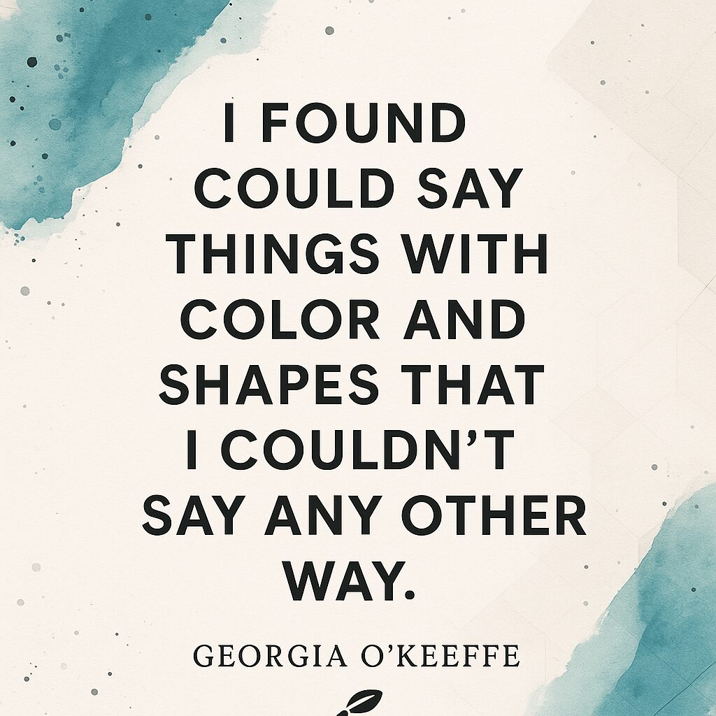 Famous Artist Quotes That Will Inspire Your Own Creativity 6 Motivational artist quotes about creativity from modern painters with contemporary design elements