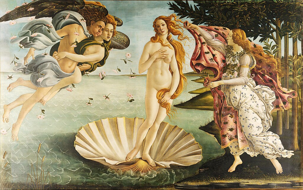 What Is Tempera Paint? A Secrets Guide for Beginners and Kids 3 Sandro Botticelli, The Birth of Venus, circa 1485.