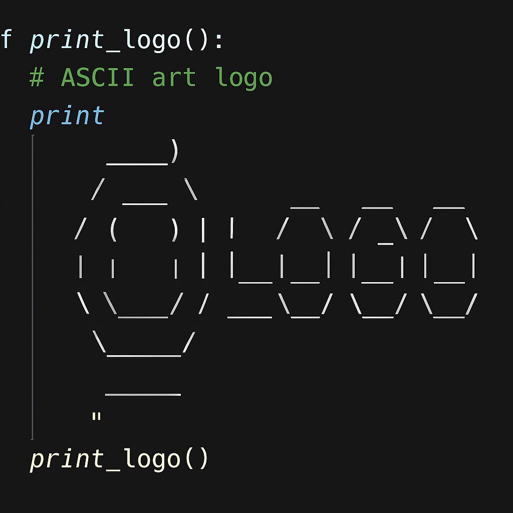 From Code to Canvas: A Deep Dive into the World of ASCII Art Designs 6 An example of an ASCII art design used within computer programming code
