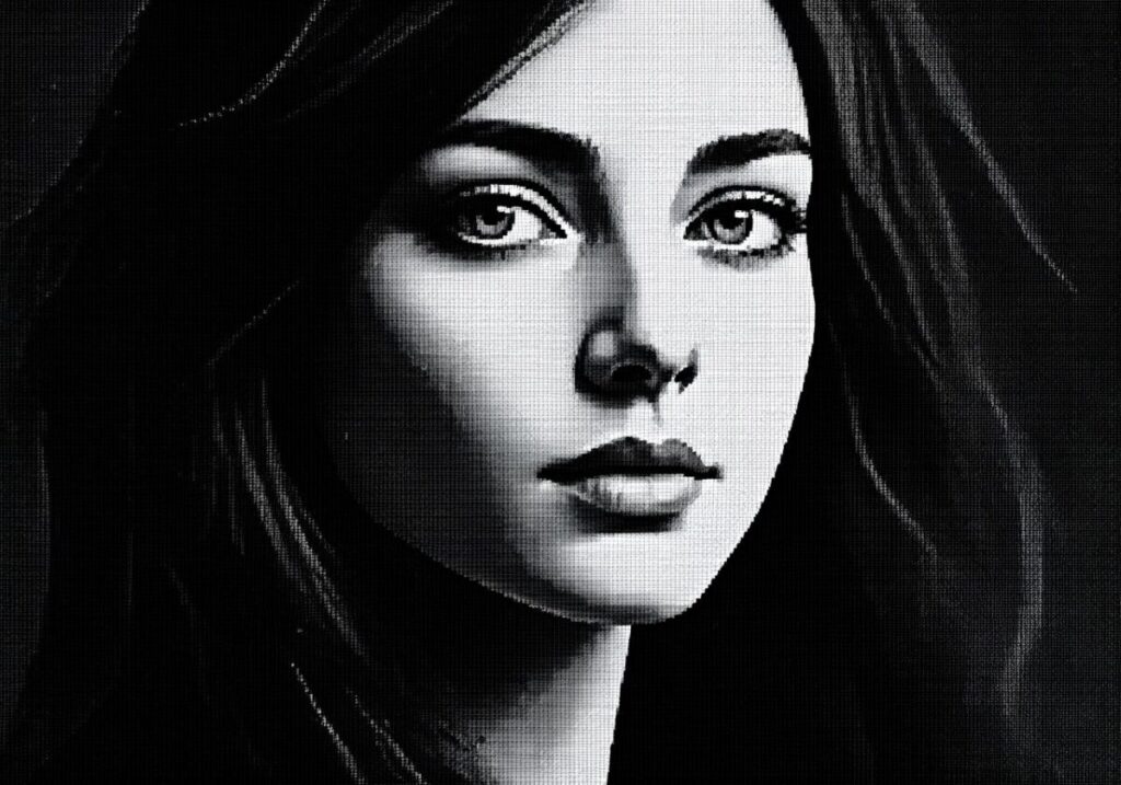 From Code to Canvas: A Deep Dive into the World of ASCII Art Designs 3 A detailed example of a classic ASCII art design, showing how letters and symbols form a complete picture