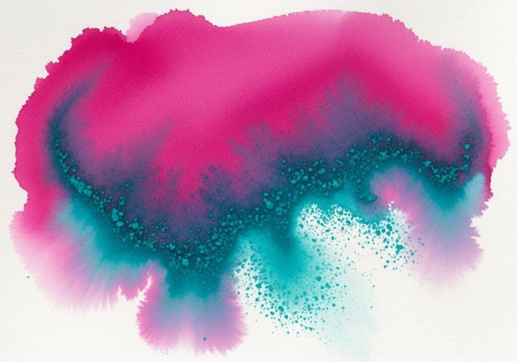 The Magic of Texture: A Deep Dive into Watercolor Granulation Techniques 7 creative abstract watercolor granulation