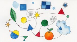 paul klee whimsical watercolor art style