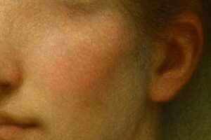 Unlocking Renaissance Secrets: A Beginner's Guide to Verdaccio Underpainting 2 realistic skin tones verdaccio closeup
