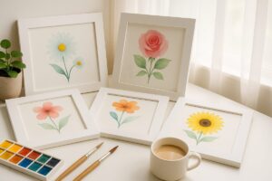 Easy Watercolor Flowers for Beginners: Your Complete Guide to Painting Beautiful Blooms 2 watercolor gallery flowers for beginners