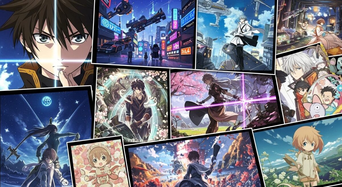 How to Draw Anime Characters for Beginners: Your First Steps to Creating Anime Art 3 Collage - How to Draw Anime Characters for Beginners