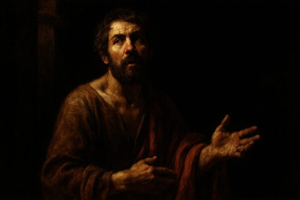 Famous Rebellious Artists: The Bad Boys Who Changed Art History Forever 4 Example of Caravaggio's dramatic chiaroscuro lighting technique showing strong contrast between light and shadow