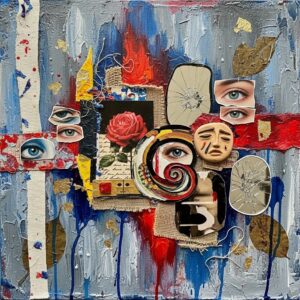 The Grounding Nature of Tactile Arts: Sculpting and Clay Work for Mental Wellness 1 emotional collage art therapy