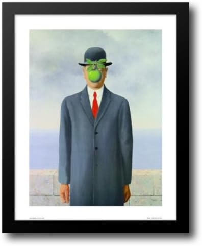 Exploring the Dreamscape: Your Definitive Guide to Surrealism Art 10 Magritte’s "The Son of Man," which features a man’s face obscured by a floating green apple