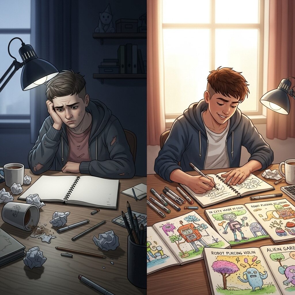 Boost Your Creativity: Unique Ideas For Drawing When You Need Inspiration 4 overcoming creative block drawing inspiration