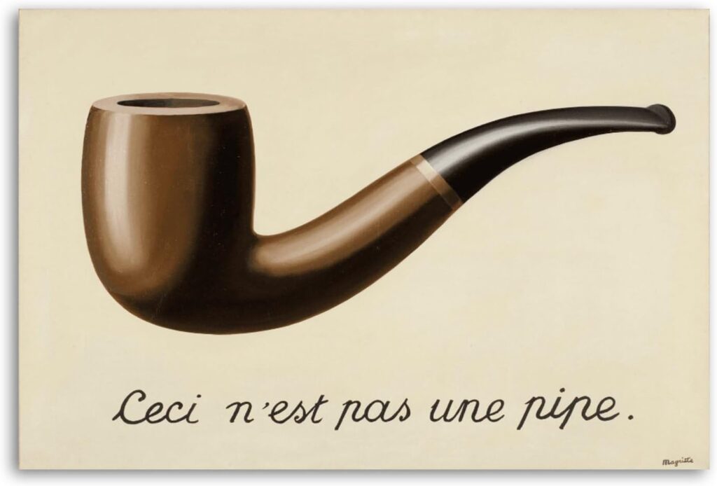 Exploring the Dreamscape: Your Definitive Guide to Surrealism Art 6 A classic example is René Magritte's "The Treachery of Images," which depicts a realistic pipe but is captioned, "This is not a pipe."