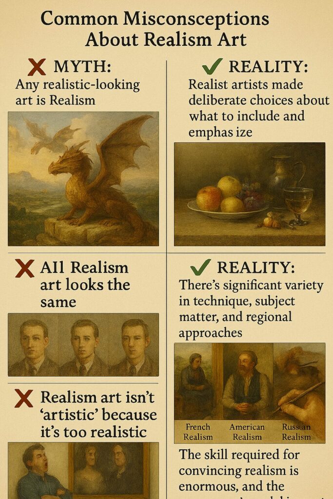 How to Identify Realism Art: Key Characteristics for Art Enthusiasts 10 common myths about realism