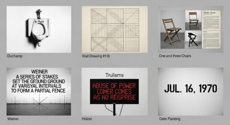 The Conceptual Art Movement: When Ideas Became Art 8 The Conceptual Art Movement: When Ideas Became Art