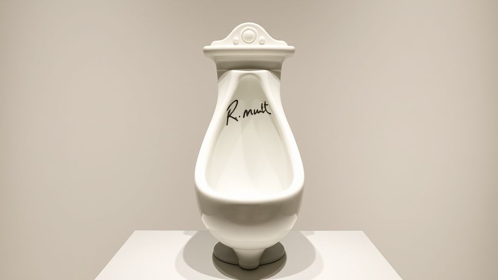 The Conceptual Art Movement: When Ideas Became Art 5 Marcel Duchamp's Fountain (1917), a signed urinal that challenged traditional art definitions and inspired the conceptual art movement