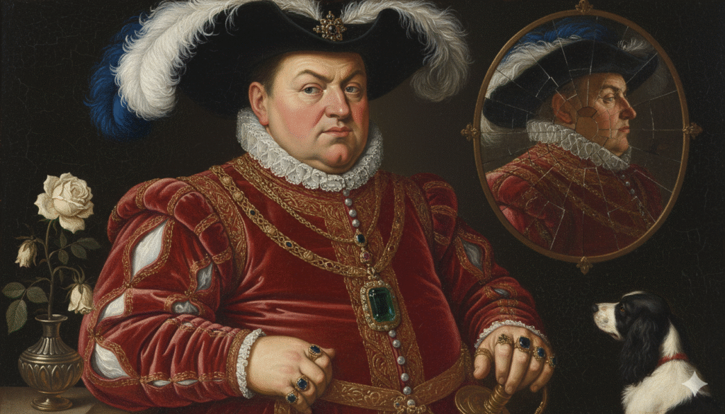 sarcasm in classical paintings, offering a witty take on society, religion, and everyday life.