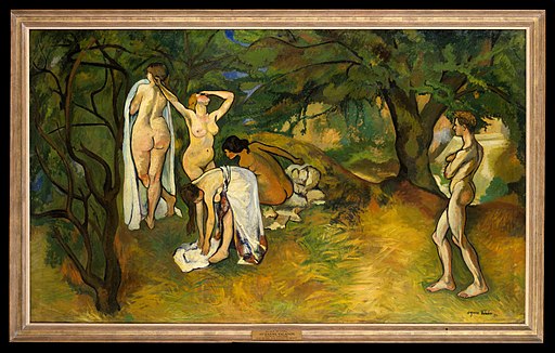 Joy of Life (1911). Oil on canvas, 122.9 x 205.7 cm (48.3 x 80.9 in). Metropolitan Museum of Art, New York City (MET, 67.187.113)