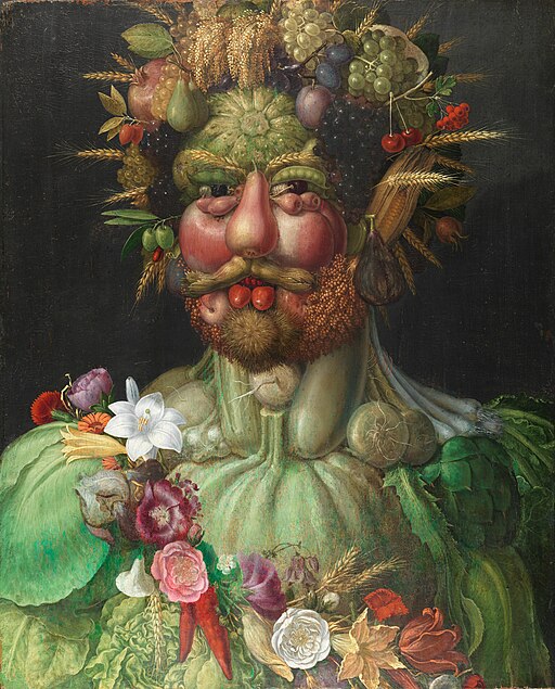 Vertumnus by Giuseppe Arcimboldo, 1591.