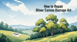 How to Repair Minor Canvas Damage Art