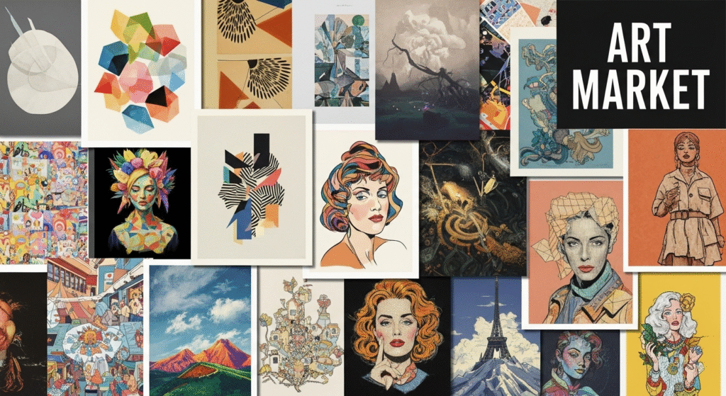 art market for buying artworks online