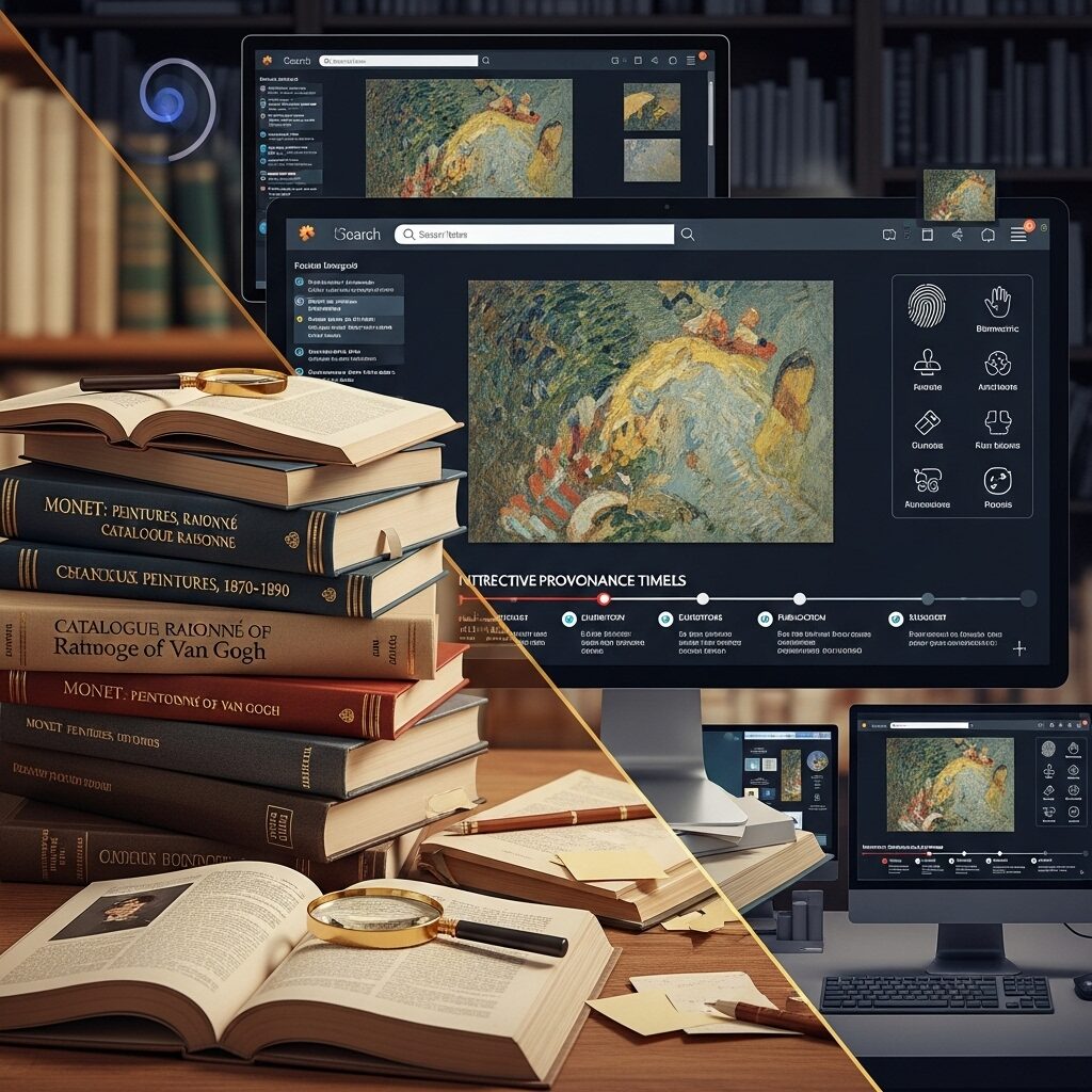 Why the Catalogue Raisonné is Crucial for Art Authentication Provenance 7 digital catalogue raisonne modern art authentication technology