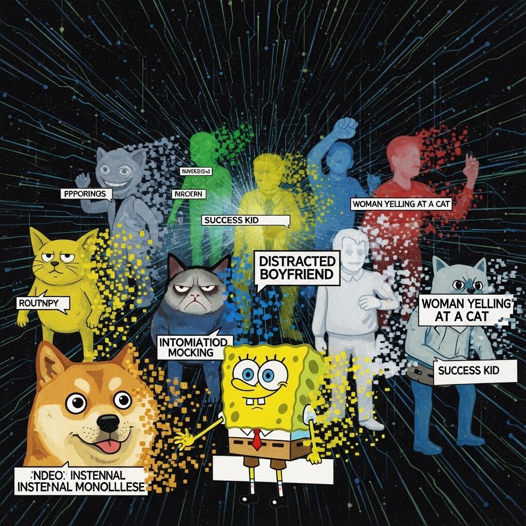 Are Memes Art? A Deep Dive into Digital Culture and Creativity 5 Memes fading as they expire - very ephemeral