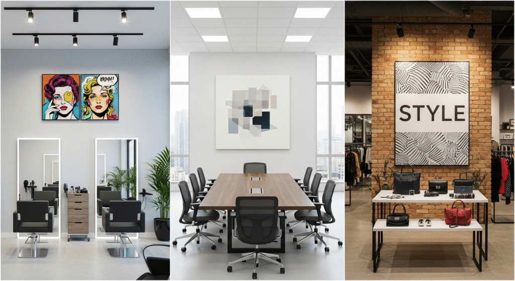 Limited Edition Paintings: Boutique Shops, Executive Offices, Luxury Hospitality Venues