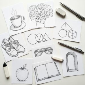 Simple Sketching Prompts to Spark Your Creativity and Overcome Block 7 simple sketching ideas daily drawing prompts collection