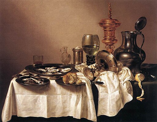Discover the Most Famous Dutch Golden Age Paintings 10 Still Life with Gilt Goblet 1635 Willem Claesz Heda