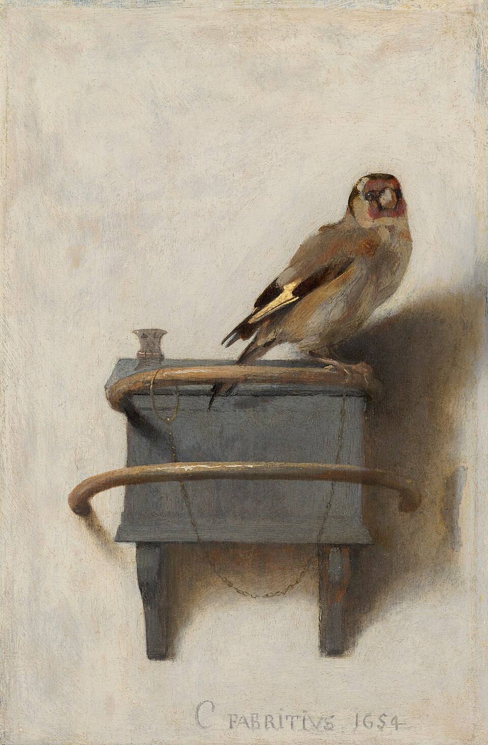 Discover the Most Famous Dutch Golden Age Paintings 11 The Goldfinch by Carel Fabritius