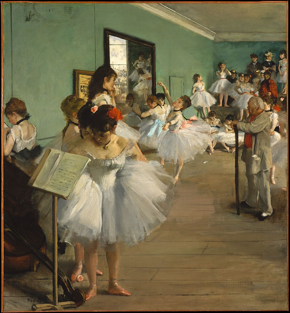A painting by Edgar Degas titled 