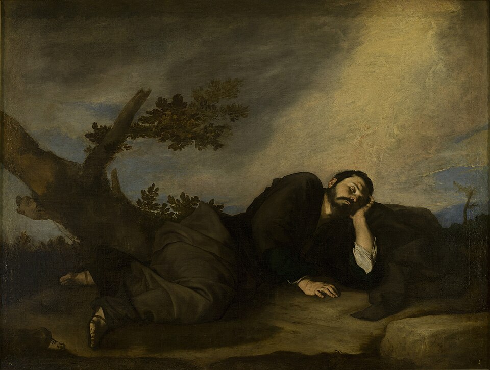 A painting by José de Ribera titled Jacob's Dream