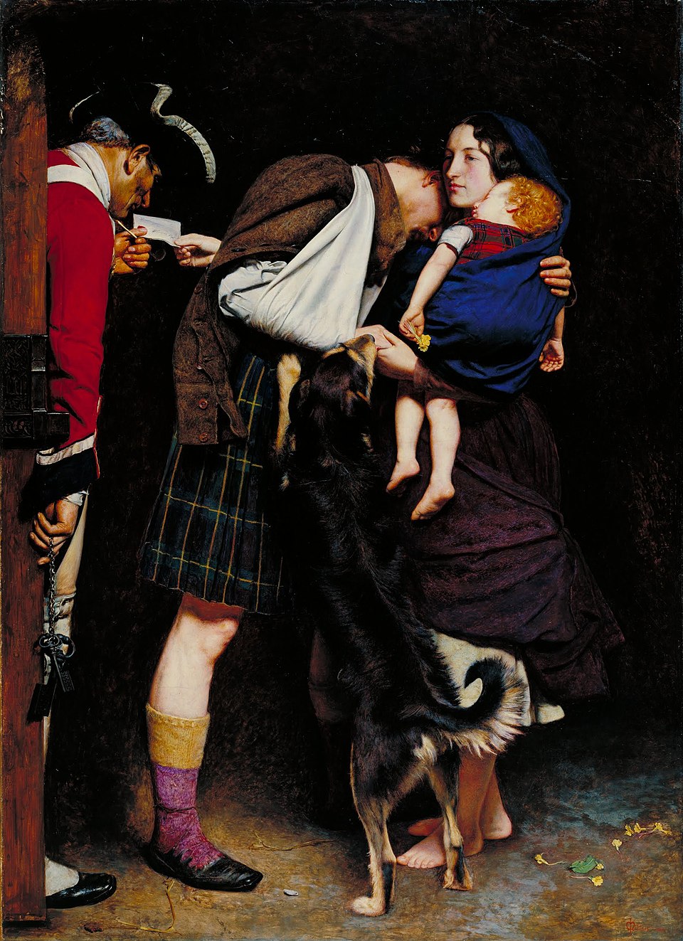 Top 10 John Everett Millais Paintings: A Pre-Raphaelite Masterpiece Tour 8 A painting by John Everett Millais titled
