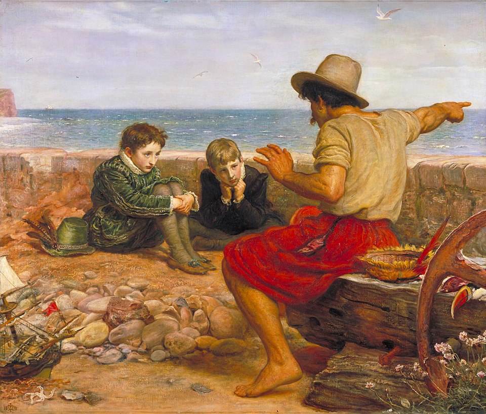 Top 10 John Everett Millais Paintings: A Pre-Raphaelite Masterpiece Tour 10 A painting by John Everett Millais titled