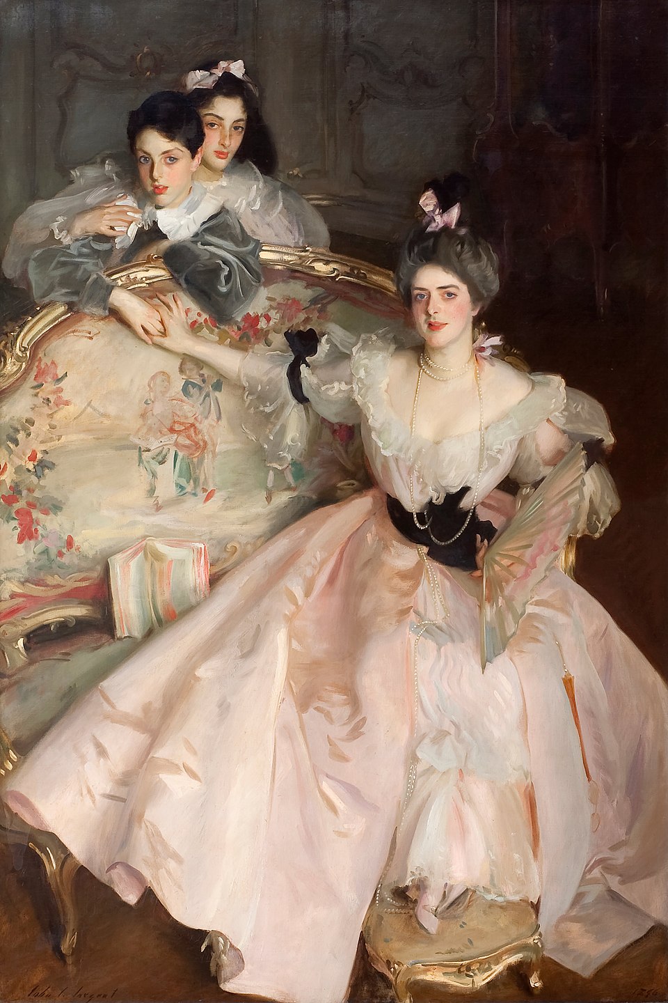 Master of Brushstrokes: The Top 10 John Singer Sargent Paintings Revealed 11 "Mrs. Carl Meyer and her Children" by john singer sargent, painted in 1896. Features: This portrait is all about opulence and drama. Note: Critics at the time were astonished by the painting's dynamic composition and daring brushwork, with one calling Mrs.