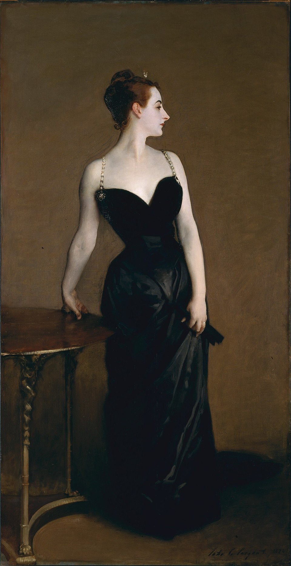 Master of Brushstrokes: The Top 10 John Singer Sargent Paintings Revealed 3 "Portrait of Madame X" by john singer sargent, painted in 1884. Features: This is perhaps Sargent's most famous and controversial work. Note: The public outrage over this painting was so intense that it prompted Sargent to leave Paris and move to London..