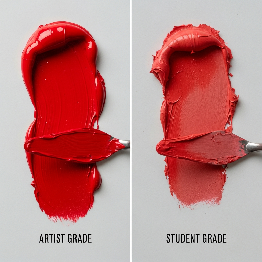 The Definitive Guide to Finding the Best Art Supplies Near Me 4 artist grade vs student oil paint